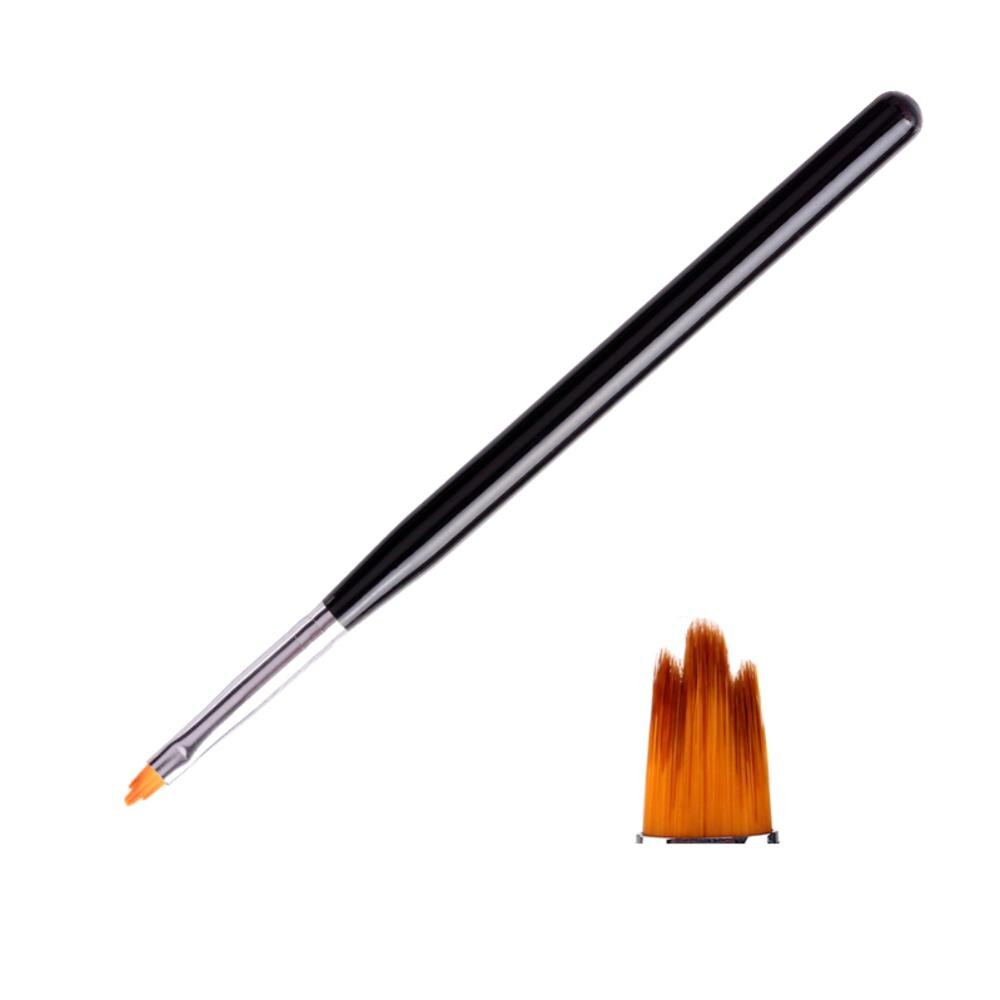 1 pièces strass diamant brosse à ongles Nail Art manucure brosses ensemble ligne fleur stylo pointillage peinture bricolage acrylique brosse à ongles Liner: 05