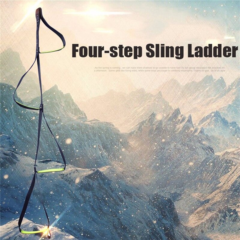 Mountain Deck Ladder Rope Ladder Step Climbing Rock Climbing Sling Ladder Sling rope ladder outdoor climbing rope ladder A1