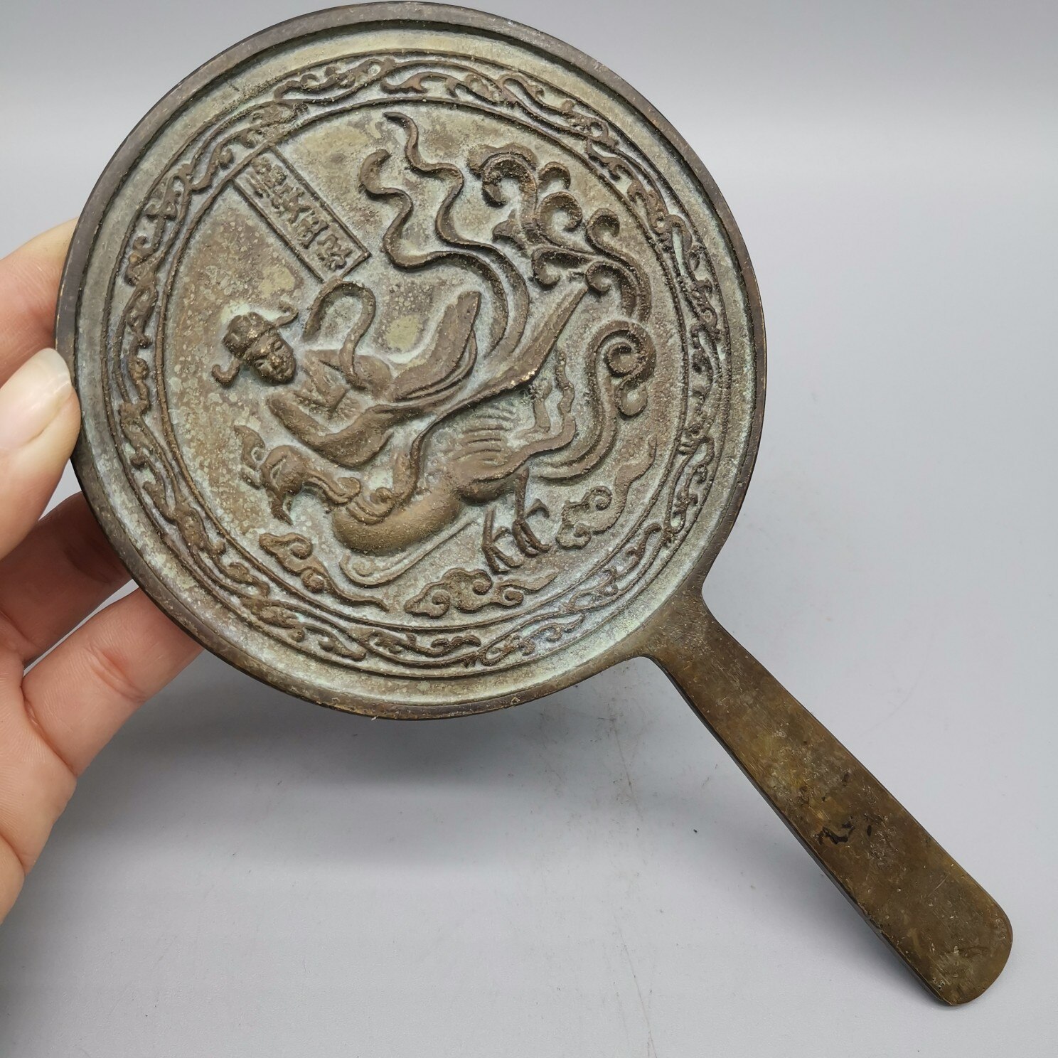 Chinese antique Bronze mirror dynasty mirror Bronze mirror
