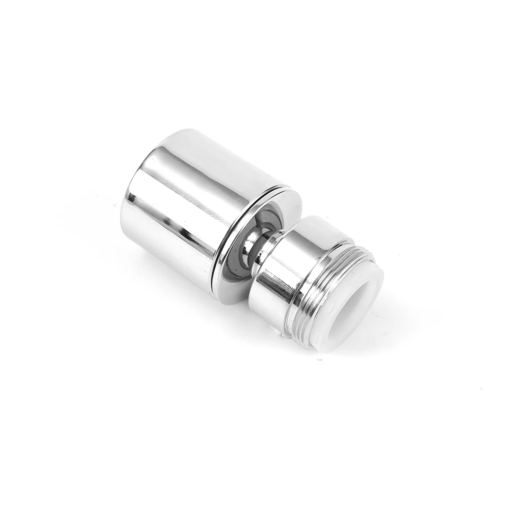 Kitchen Tap Aerator 360 Degree Rotate Swivel Faucet End Diffuser 24mm M24 Male Thread Adapter Chrome Water Faucet Aerator