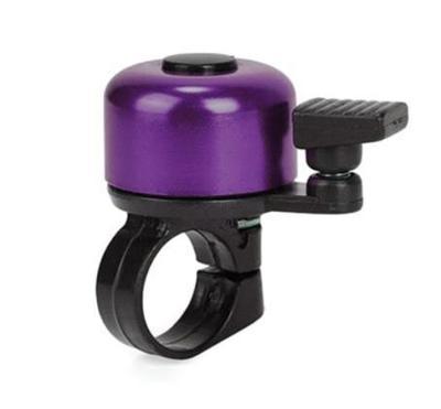 Horn Sound Alarm For Safety Cycling Bicycle Bell Alloy Mountain Road Bike Handlebar Aluminum Alloy Bicycle Call Bike Accessories: purple