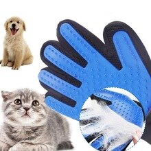 Siliconen Hond Haar Verwijderen Handschoen Kat Haar Cleanning Handschoenen Huisdier Bad Grooming Kam Kat Haar Handschoen