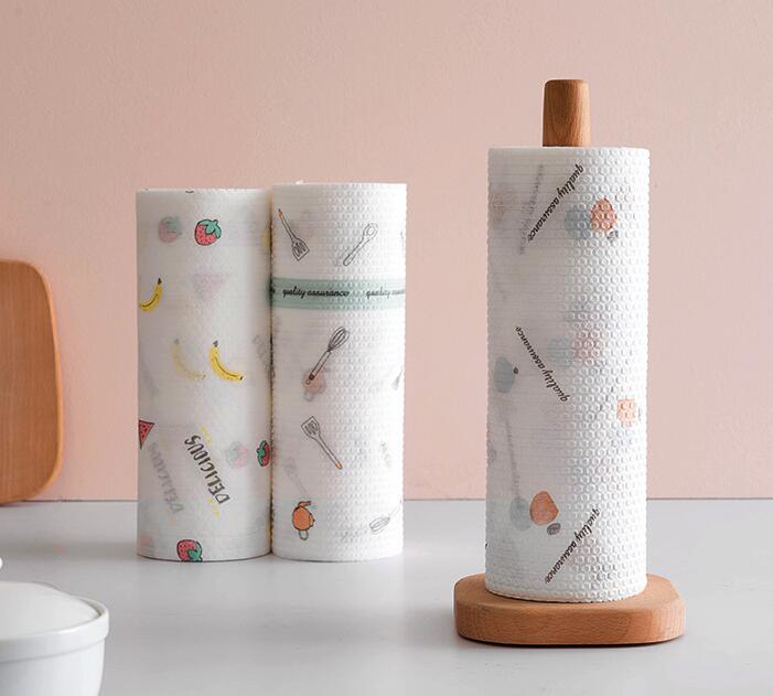 Towel Rack Bathroom Sink Storage Rack Hanging on The Door Storage Hook Kitchen Paper Rack Hanger Paper Towel Roll Holder MJ707