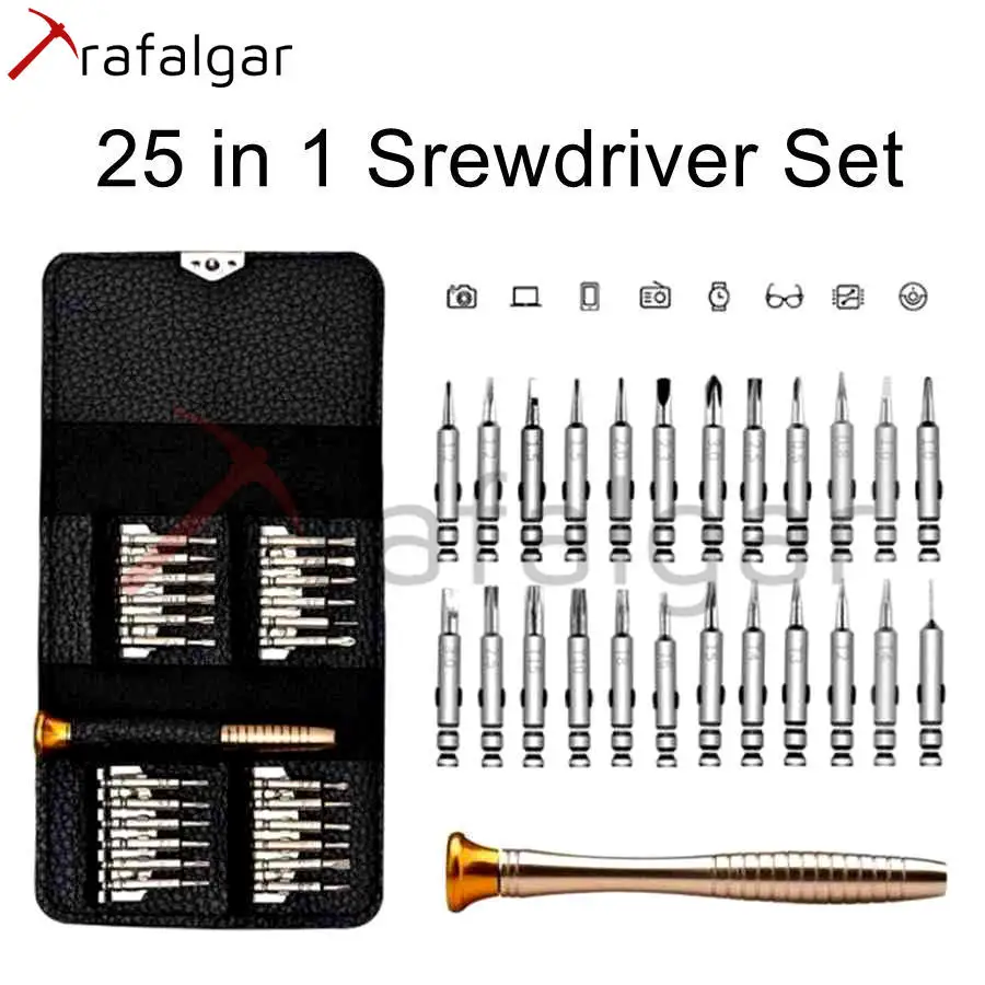 25 in 1 Screwdriver Set Torx Multifunctional Opening Repair Tool Precision For iPhone Android Phone Tablet PC Repair Tools