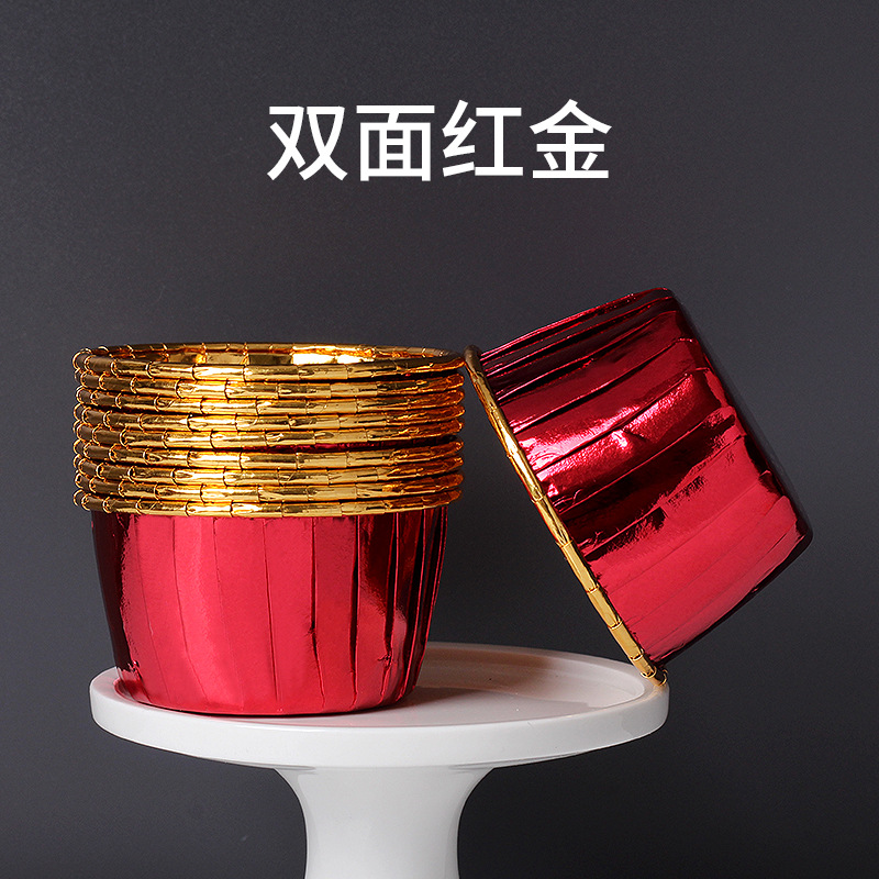 50pcs Middle size Newspaper Style Cupcake Liner Baking Cup For Wedding Party Tulip Muffin Cupcake Paper Oilproof Cake Wrapper: MULTI