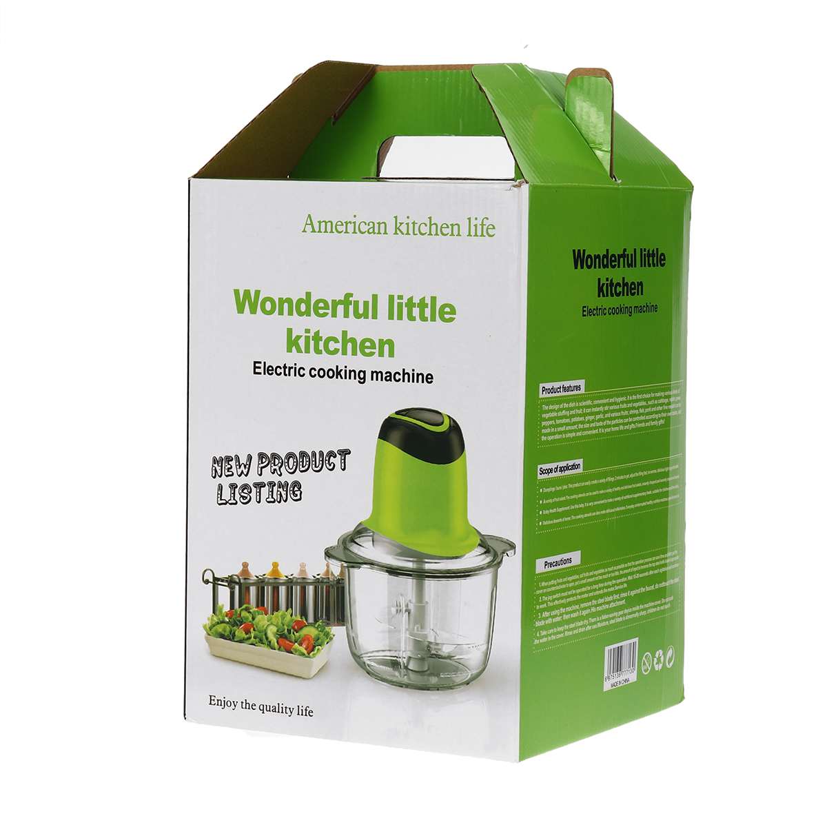 Warmtoo 3L Electric Blender Food Mixer Kitchen& 4Blade Detachable Smoothies Vegetable Salad Blender Meat Grinder Baby Food Maker