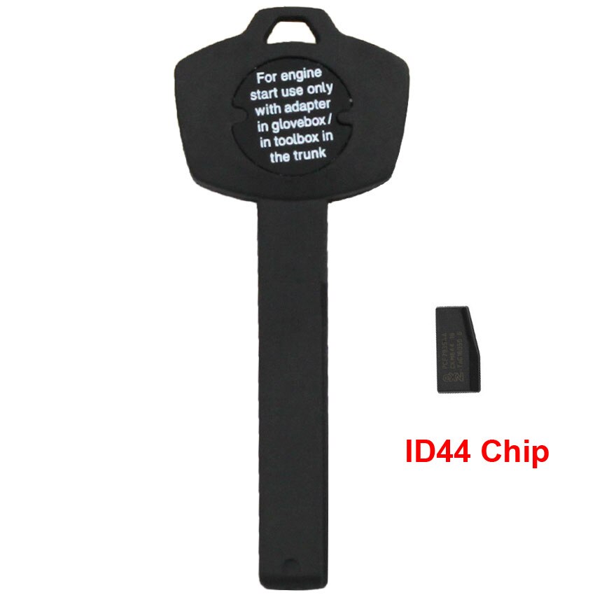 Emergency Portemonnee Insert Sleutel Voor Bmw X5 X6 E90 E92 E93 E60 Valet Plastic Transponder Blank Ongecensureerd Key Met ID44 PCF7935 Chip