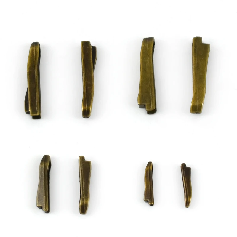 20/40sets 3# 5# 8# 10# Double Open Zipper Latch Repair Kits Tool for Zippers Non-slip Stopper Coat Metal Two-way Zip Plug Buckle: 3# / Bronze / 40sets