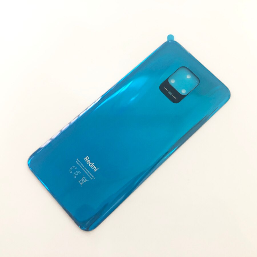 100% Origineel Voor Xiaomi Redmi Note 9S / Note 9 Pro Max Batterij Cover Deur Achter Glas Behuizing Case terug Batterij Cover Vervang: Blue  ( 48mp )