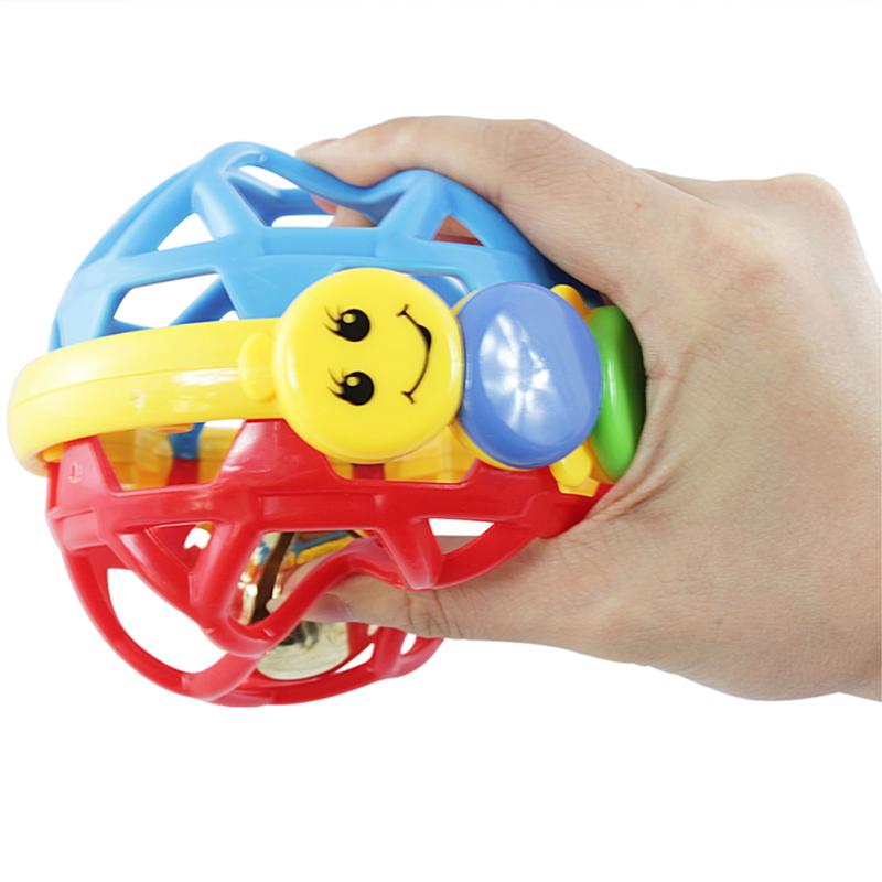Pelota de plástico ABS para bebés, pelota flexible para niños pequeños, capacidad de agarre, juguetes educativos para actividades, juguete para desarrollar la inteligencia