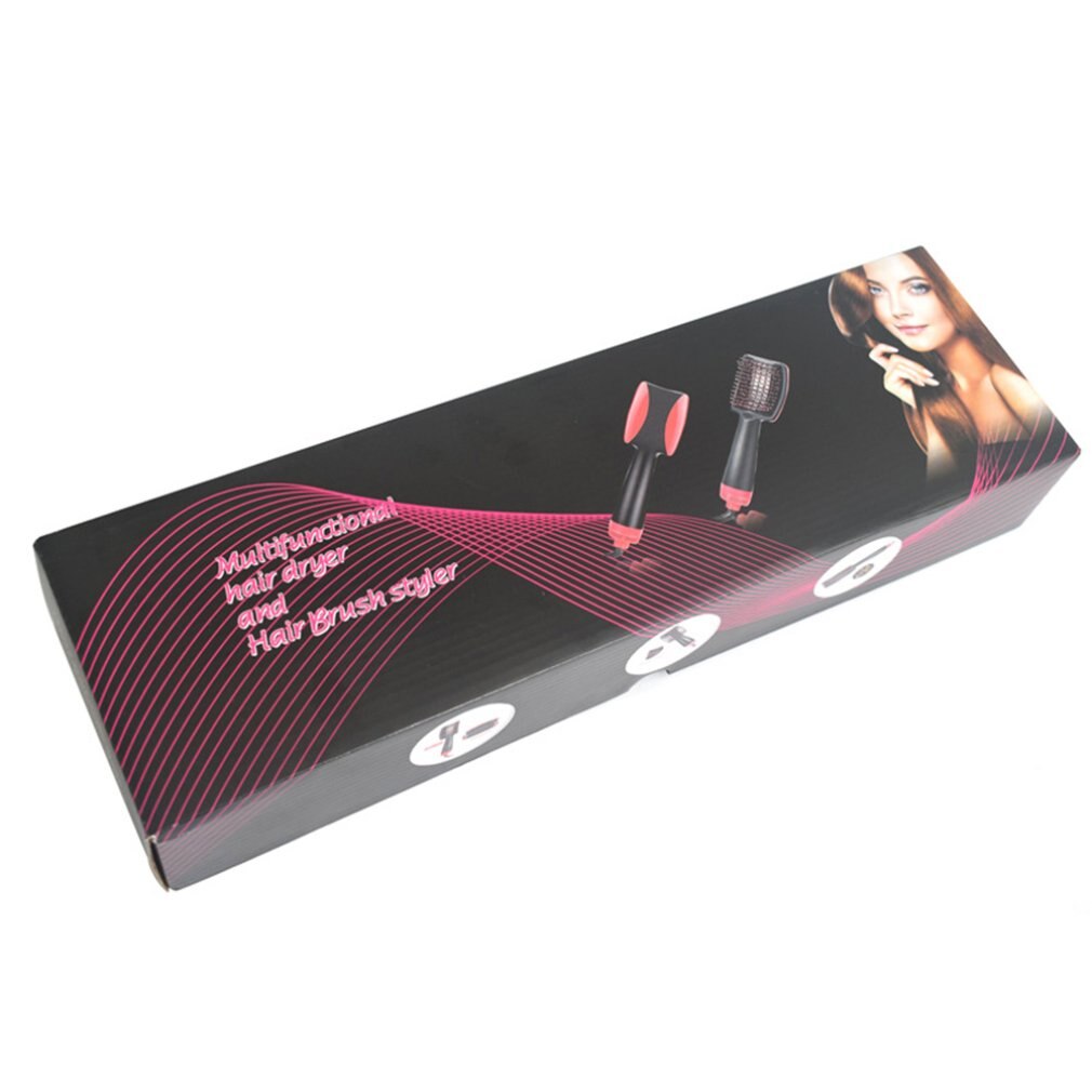 Arc-Shaped Straight Hair Comb Hair Dryer Multifunctional Air Comb Wet And Dry Ergonomic Handle