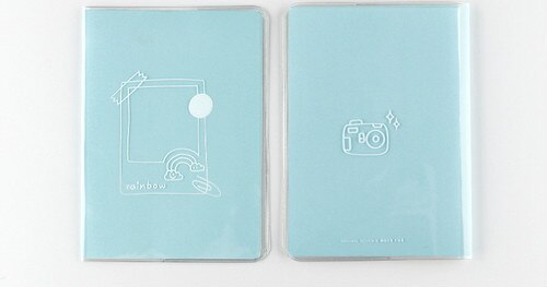 Note til pvc-omslag  a5 a6 blomsterprintet gennemsigtig softcover til monteret journalomslag: A6 pvc dæksel-c
