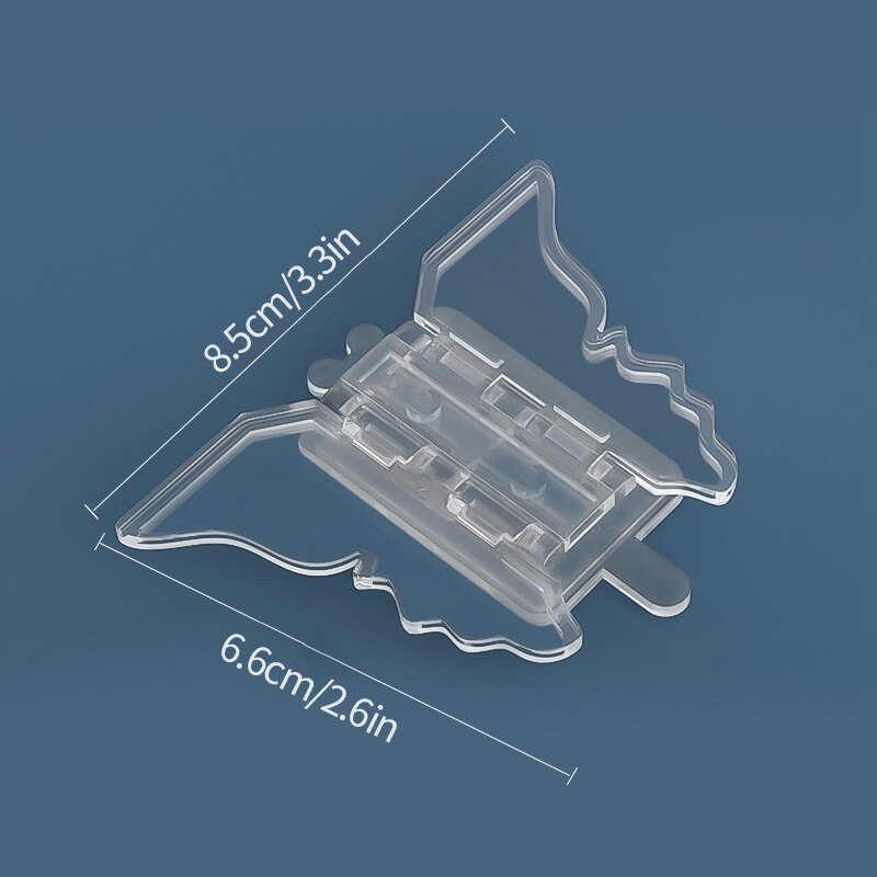 Baby Veiligheid Lock Voor Schuifdeur Raam Lock Kids Vlindervleugels Garderobe Anti-Snuifje Lock Transparante Beveiliging Clip Bescherming