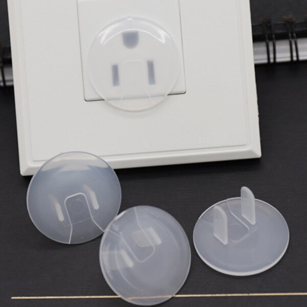 Outlet Plug Covers (32 Pack) Clear Child Proof Electrical Protector Safety Caps