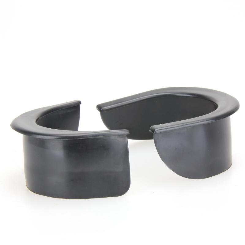 6 Pool Table Pocket Liners 4" Rubber Billiard 4 corner & 2 side