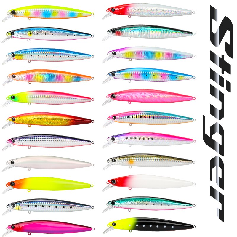 TSURINOYA-señuelo de pesca ultralargo, cebo duro de Pesca de Mar, peso de tungsteno, 120F, 120mm, 19g
