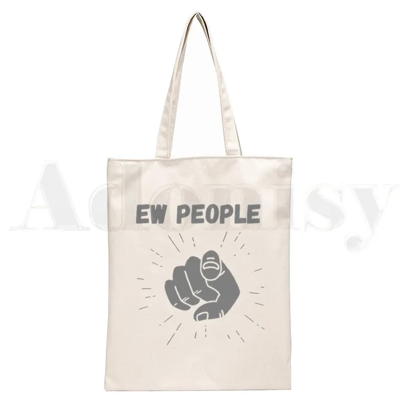 Ew Mensen Kat Handtassen Schoudertassen Casual Winkelen Meisjes Handtas Vrouwen Elegante Canvas Tas: Marineblauw