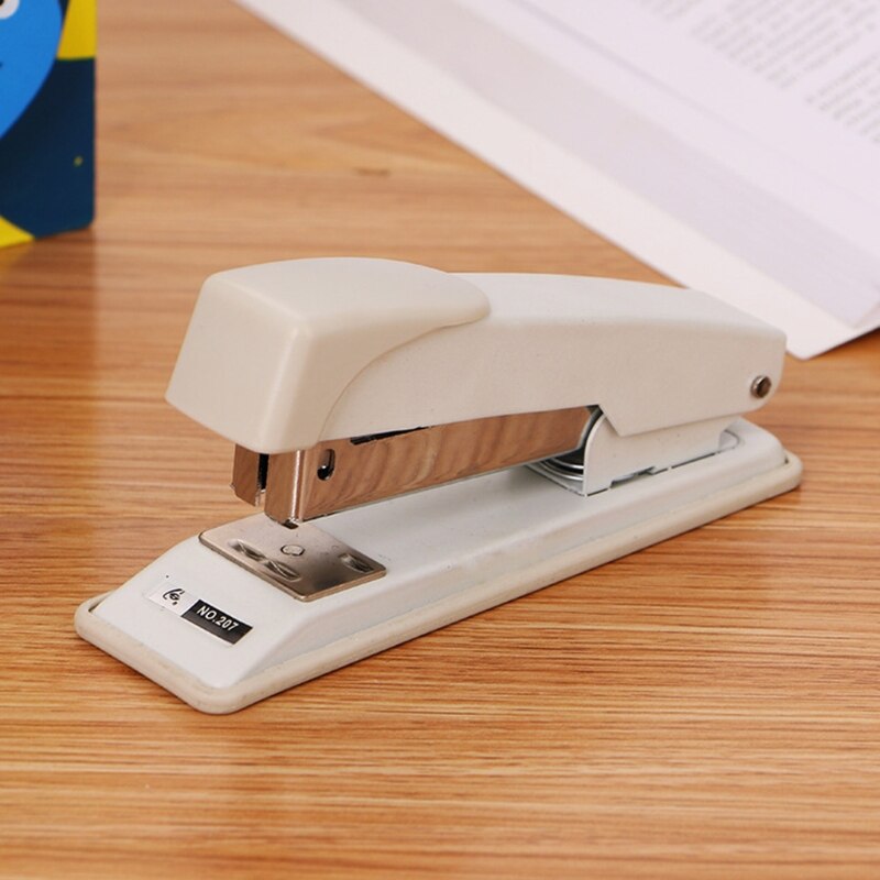 Metal Effortless Heavy Duty Stapler Paper Book Binding Stapling Machine Labor Saving School Office Supplies Stationery