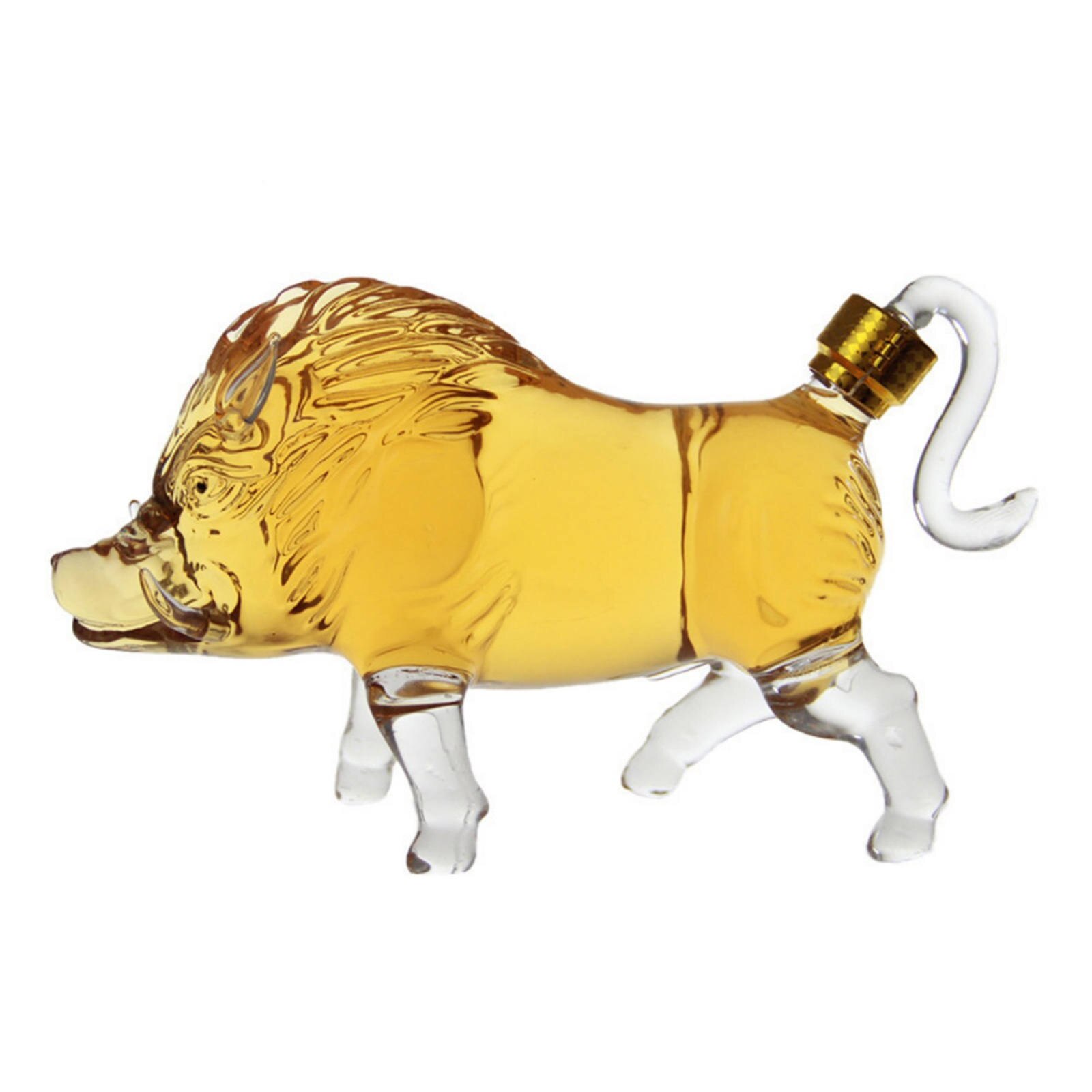 1000Ml Novelty Animal De Pig Vormige Stijl Huis Bar Whisky Karaf Voor Wijn Wodka Brandy Tequila Champagne