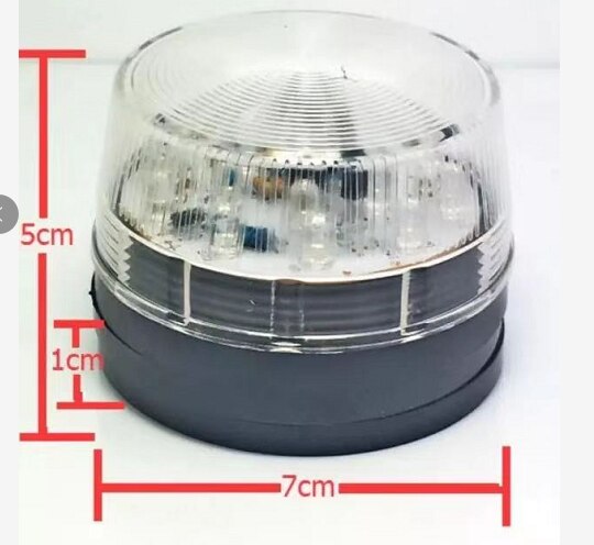 Waarschuwingslichten, Wegenbouw Intelligente Solar Waarschuwing Intelligente Verlichting 'S Nachts