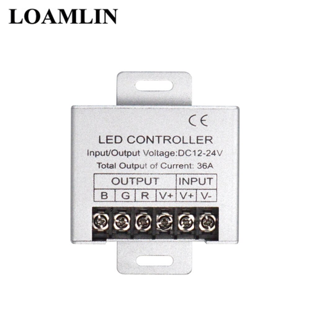 RF Remote RGB Led Controller 36A 360W DC12-24V 20keys Remote Controller for 3528 5050 RGB LED Strip Lights