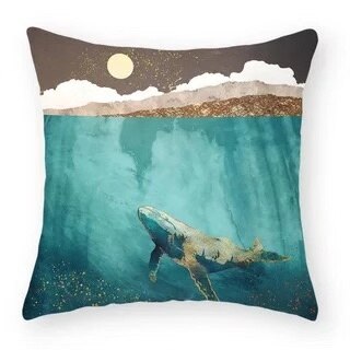 Landschaft Geometrie Serie Pfirsich Haut Samt Kissenbezug Mikro Faser Hause Dekoration Kissen Decke Abdeckung: Burgund