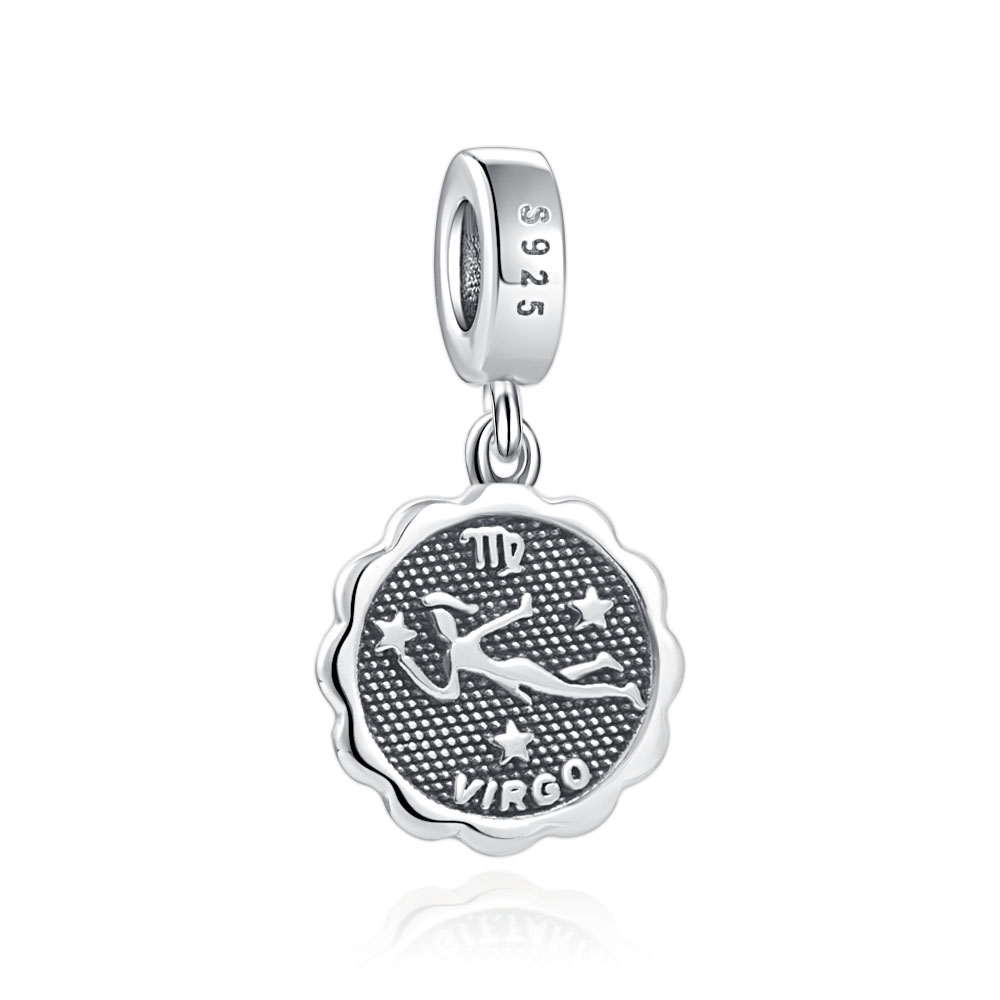 Nuova costellazione originale adatto braccialetto 925 argento ciondolo da donna gioielli galassia cielo stellato Charms perline Kit fai da te: D026-10