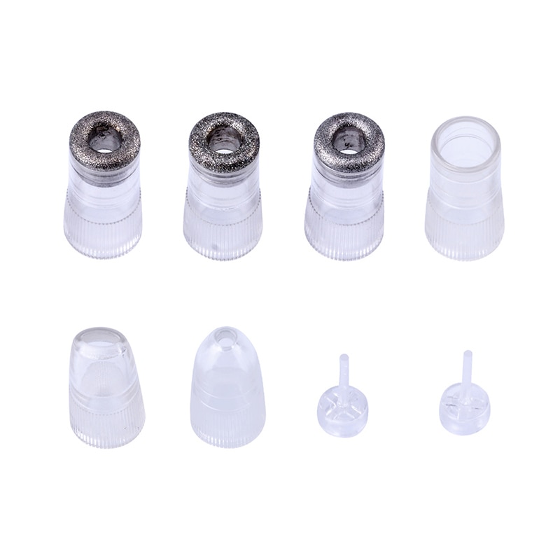6 tips Original Heads voor Diamant Peeling Machine MR039WQ 3 Dermabrasie heads + 3 Zuig mee-eters + 2 filter componenten p49