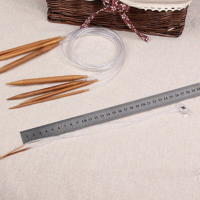 19Pcs/Set Bamboo Knitting Sewing Supplies Needles For Sewing,DIY Sewing Tools Arts Craft Sewing Accessories