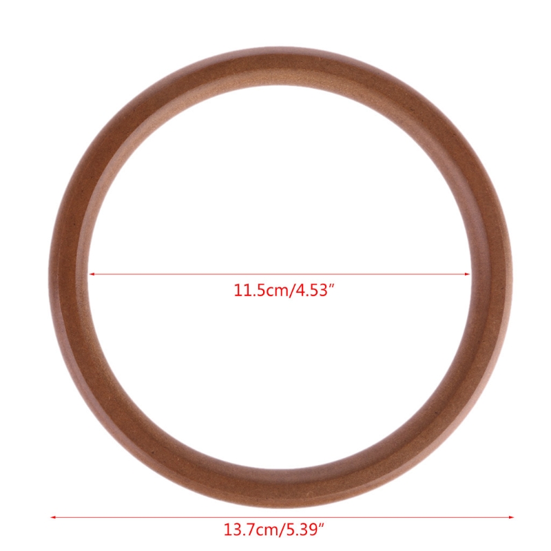 Drewniany kształt zaokrąglony uchwyty wieszak na torebki zamiennik torebki torebki torebka torba na ramię na zakupy DIY torebka akcesoria robić toreb nowość