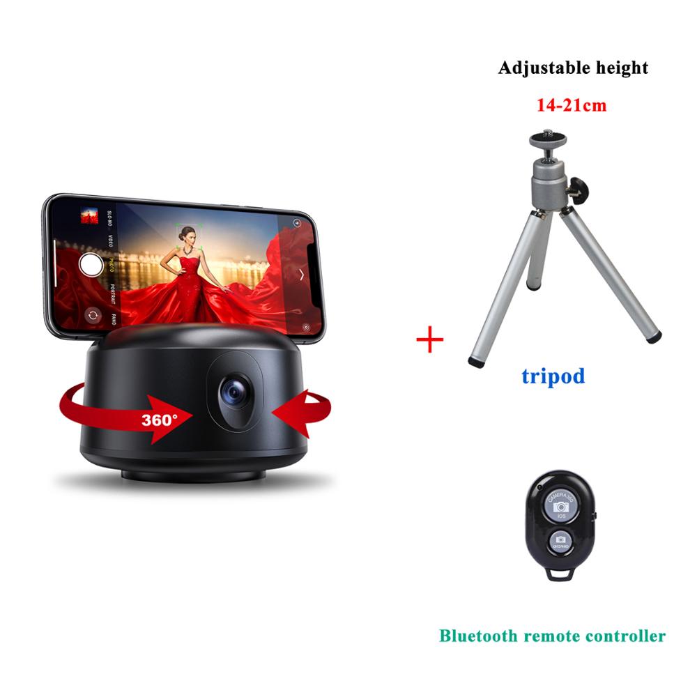 Selfie Auto Tracking Smart Schießen Halter 360-grad Rotation Telefon stehen Auto Gesicht Selfie Stick für Telefon Tablet Kamera stativ: H