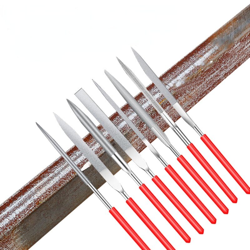Papel de lija de precisión, herramienta de afilado, modelo de cuchillo, desbruñido, lijado de arcilla, 5 unids/set por juego, 10 unidades
