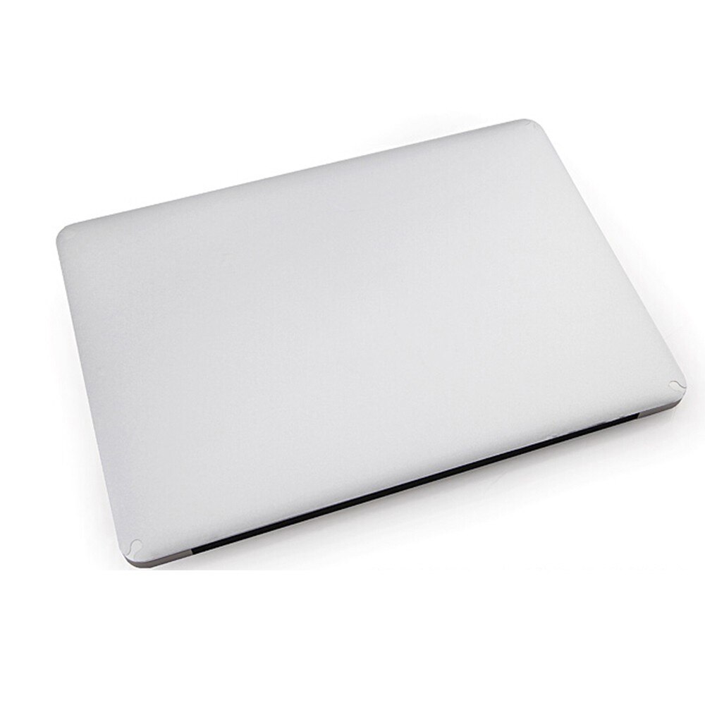 Silver Skins Full Body Sticker For MacBook Air Pro Retina 11 12 13 15 Guard Case Bottom Cover Surface Protective Film