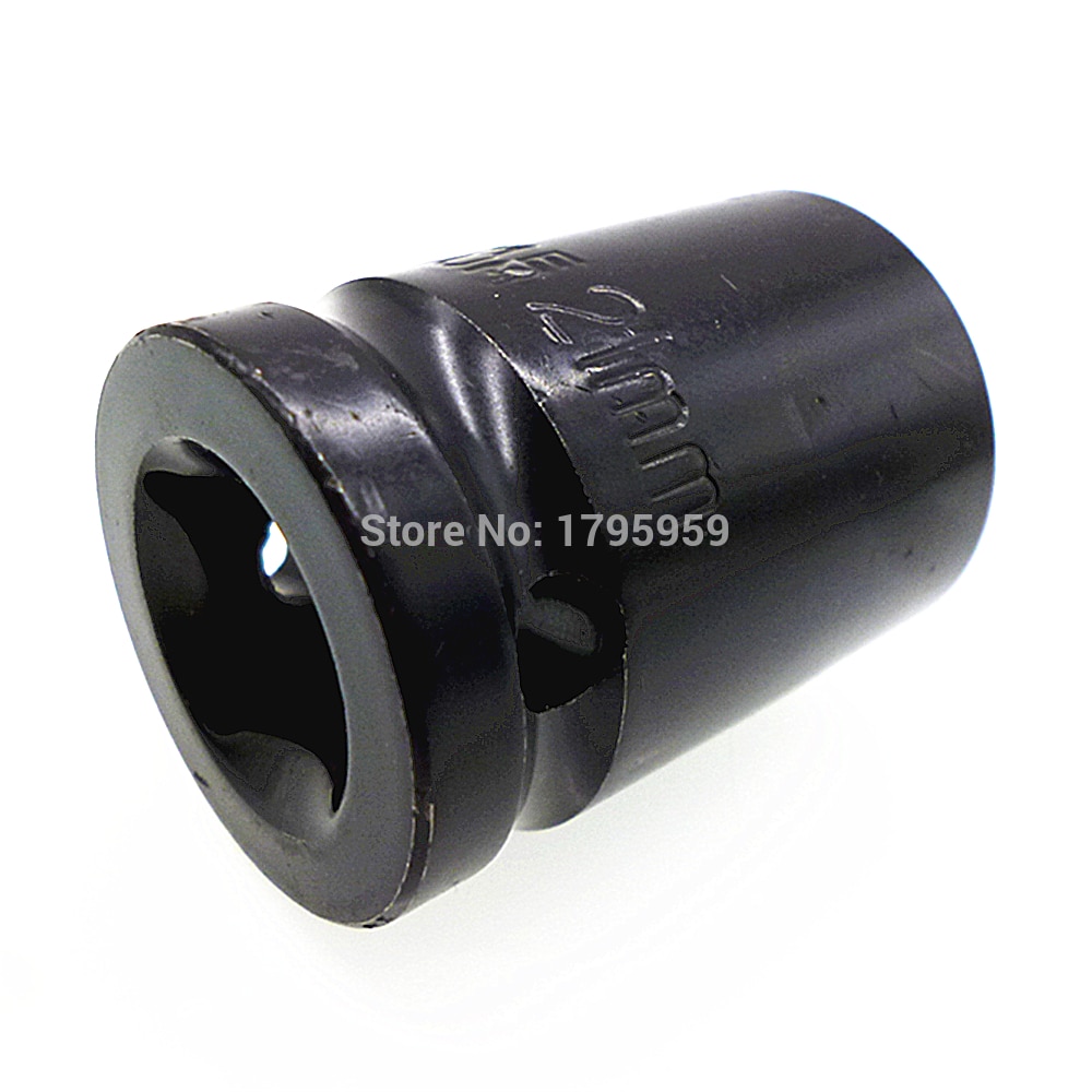 21mm 6 Point Metric Wrench Socket 1/2" Inch Shallow Square Drive Impact Socket Tool for Impact Guns & Air Ratchets
