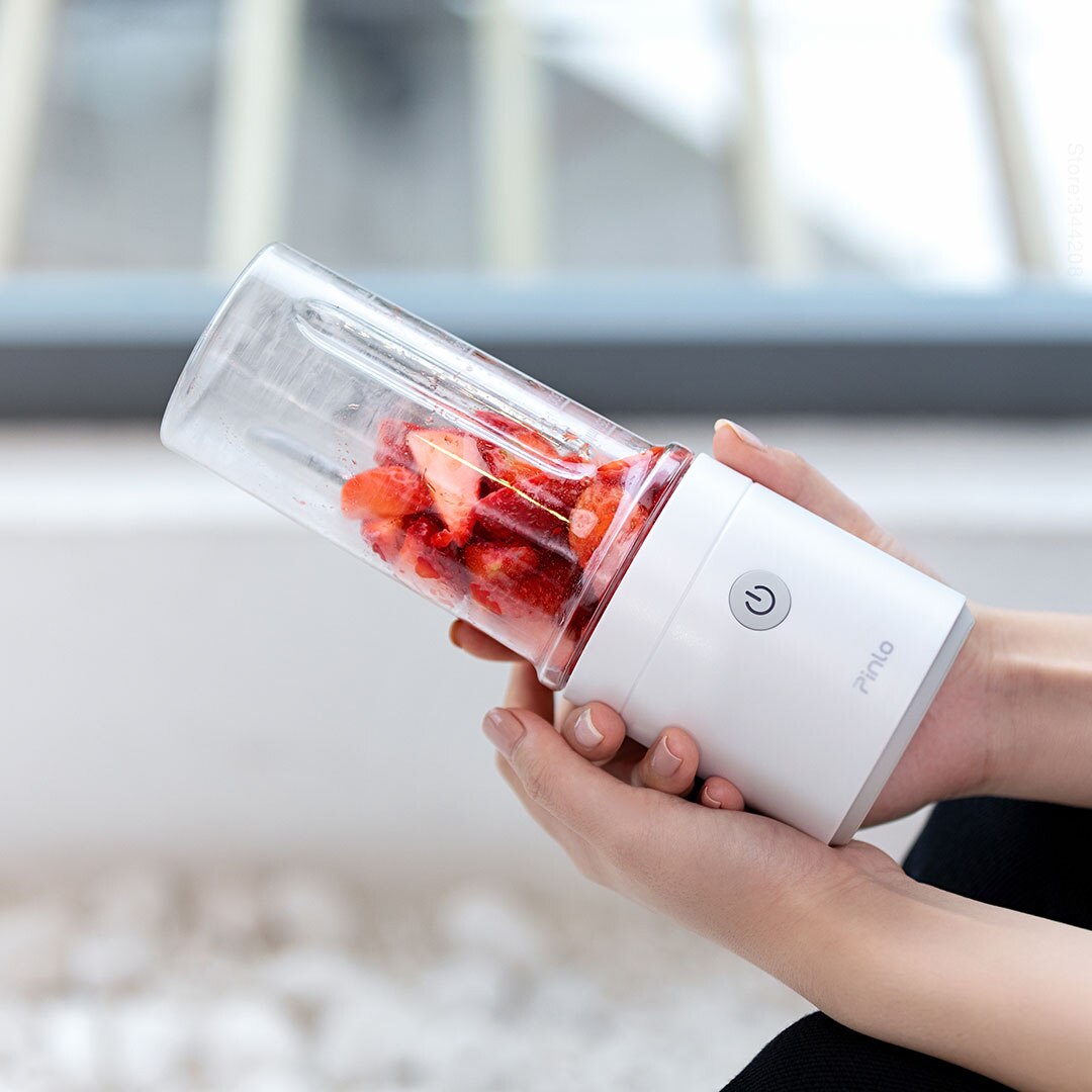 XIAOMI-licuadora eléctrica MIJIA Pinlo, exprimidor de cocina, procesador de comidas portátil, carga con exprimidor rápido, corte de potencia