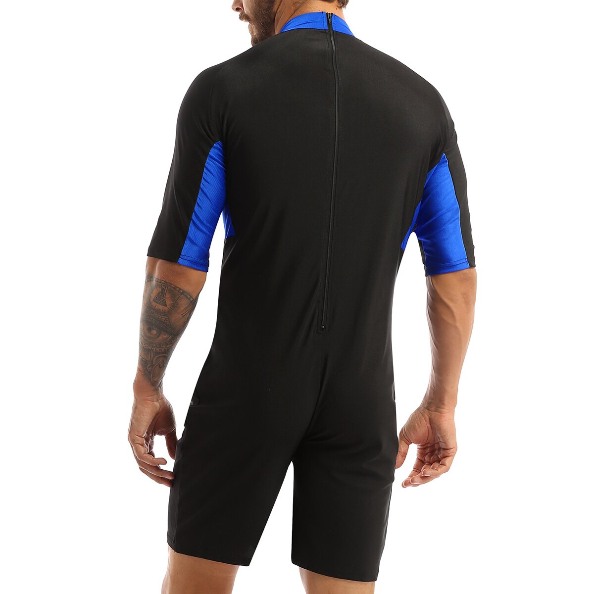 Nouveaux hommes combinaison demi manches justaucorps body Shorty plongée natation plongée en apnée surf combinaison de plongée maillots de bain vêtements de sport