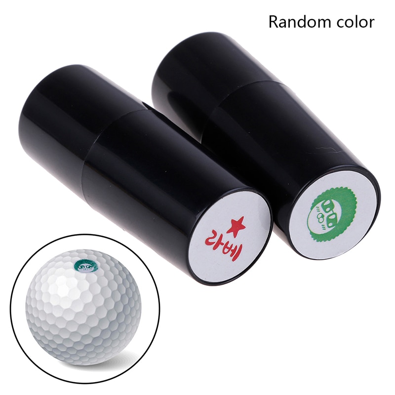 1pc nopeasti kuivuvaa muovia golfpallon leima leima merkki painallus sinetti golfmailan tarvikkeet symboli golfaajan matkamuisto