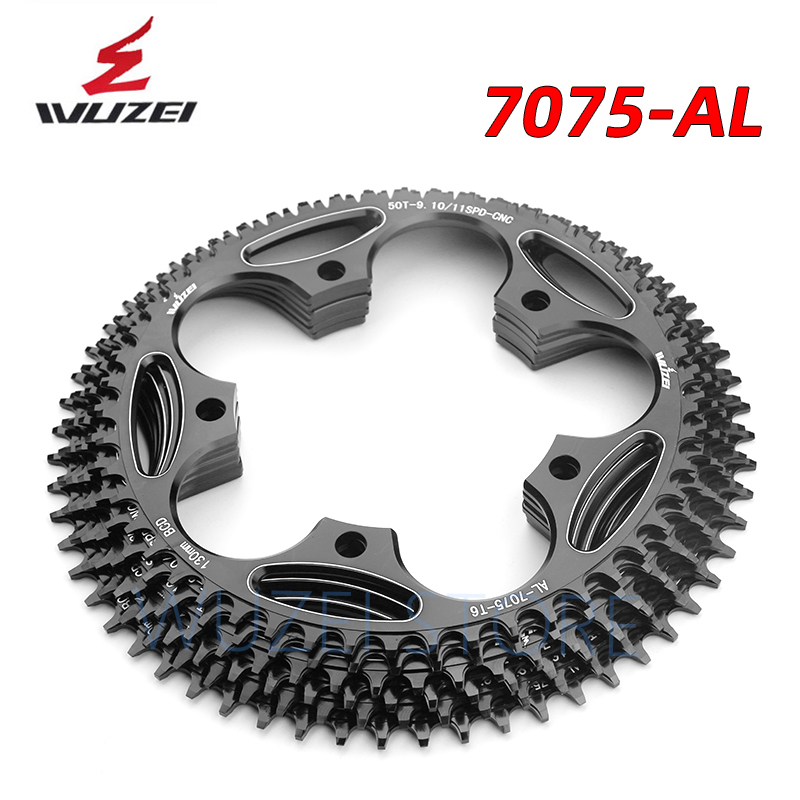 Racefiets kettingblad 110/130 bcd 50/52/54/56/58/60t narrow wide enkel kettingblad fiets crank accessoires tandplaat onderdelen