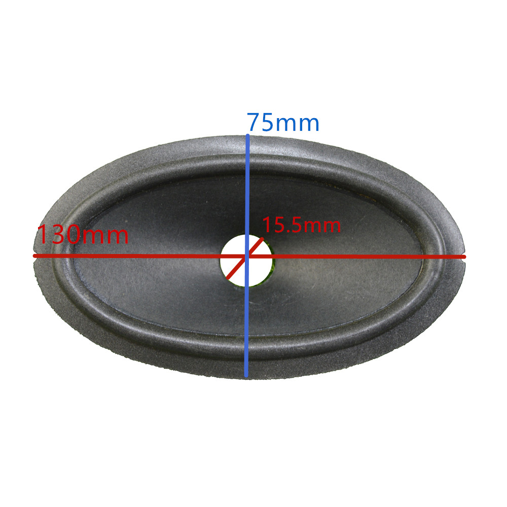 5 inch *3 inch Oval Loudspeaker Woofer Paper Cone ( 130mm*75mm*15.5mm) 20mm Height With Foam Edge Speaker Paper Cone