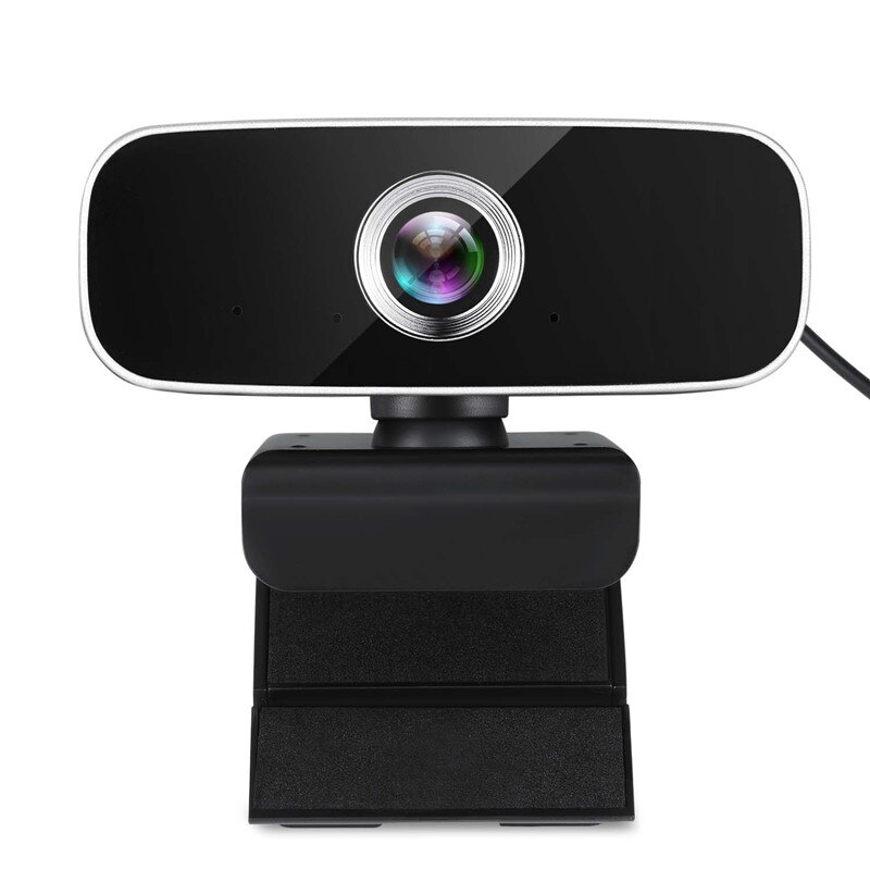 Full HD Webcam 1080p 30fps 2 Million Pixels Computer Camera Plug And Play USB Webcam With Microphone For Online Meeting