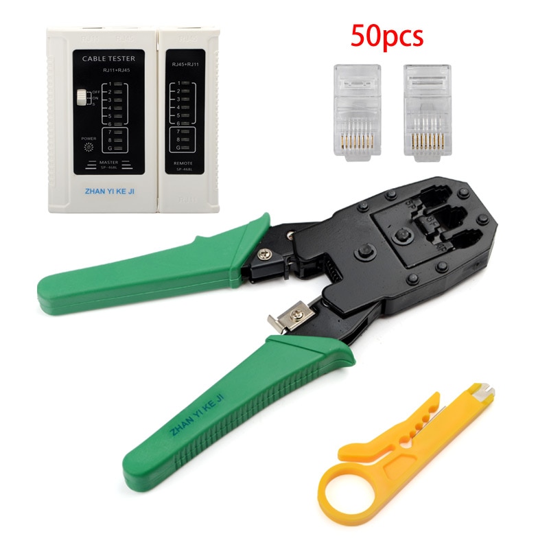 Netzwerk Kabel Zangen RJ45 RJ11 Crimpen Kabel Stripper Crimper RJ45 Drücken Linie Klemme Zange
