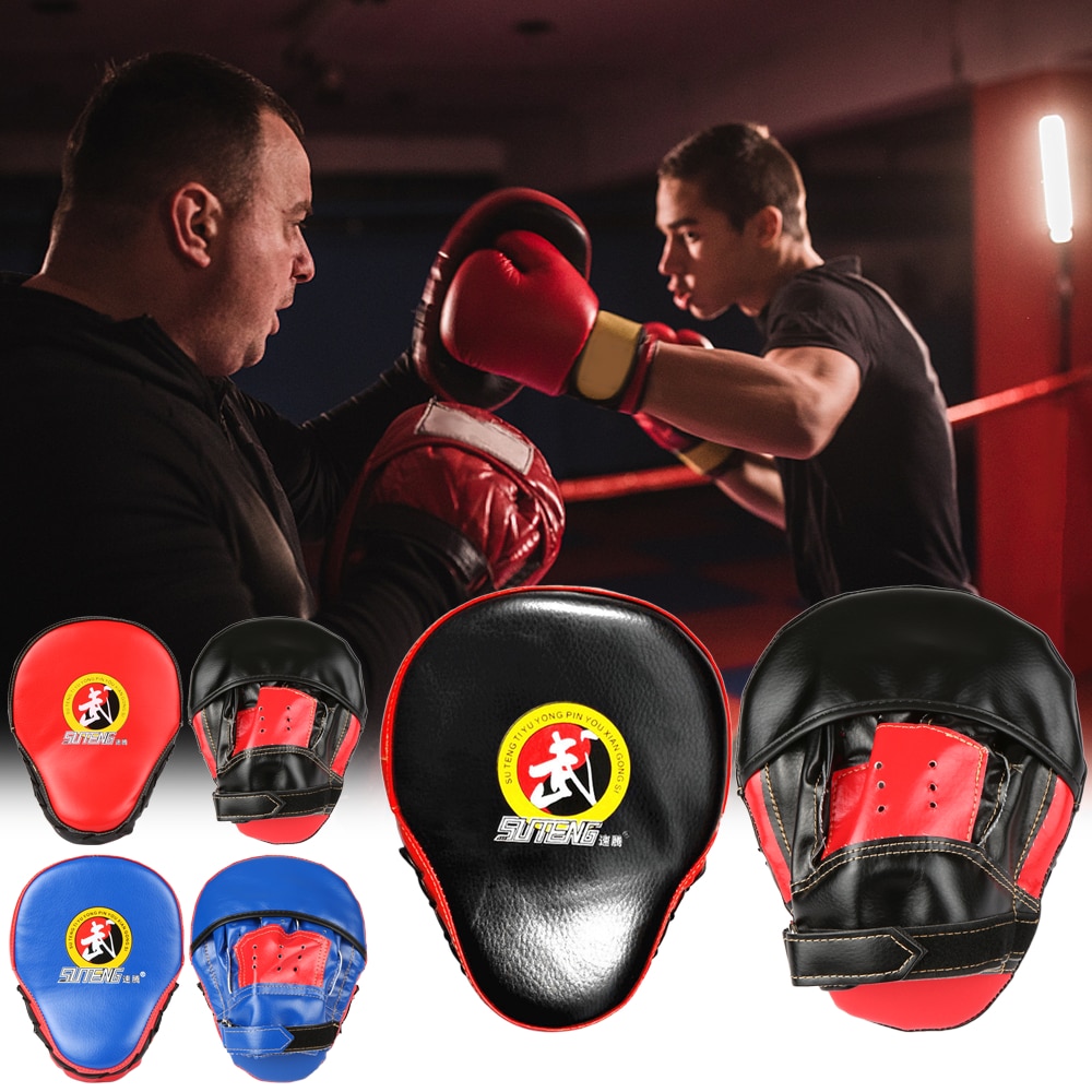 Guantes boxeo Kick Taekwondo Pad blanco punzonado almohadilla patada almohadilla de golpe mano pies objetivo escudo ENTRENAMIENTO BOXEO punzón Pad