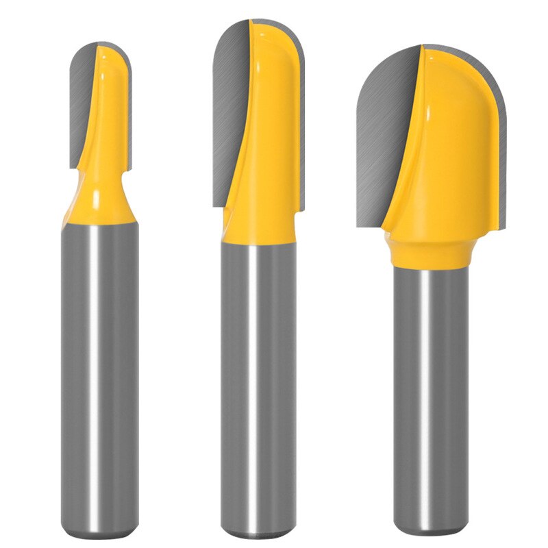 1Pc 8Mm Schacht Hout Frees Hoekafronding Frezen Frezen Voor Houtbewerking Carving Trimmen En Steken