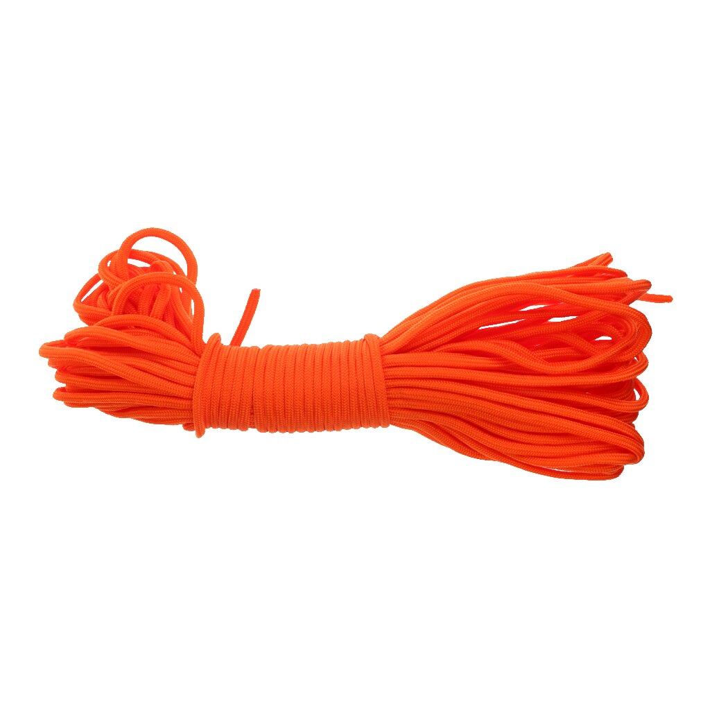 30m sauvetage corde flotteur ligne natation plongée en apnée Kit de sécurité Sports nautiques en plein air produits de sécurité pour bouée de sauvetage radeau Orange