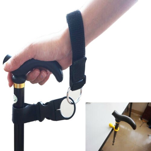 Universele Wandelstok Pols Mobiliteit &amp; Handicap Cord Strap Loop Wandelaars Clip