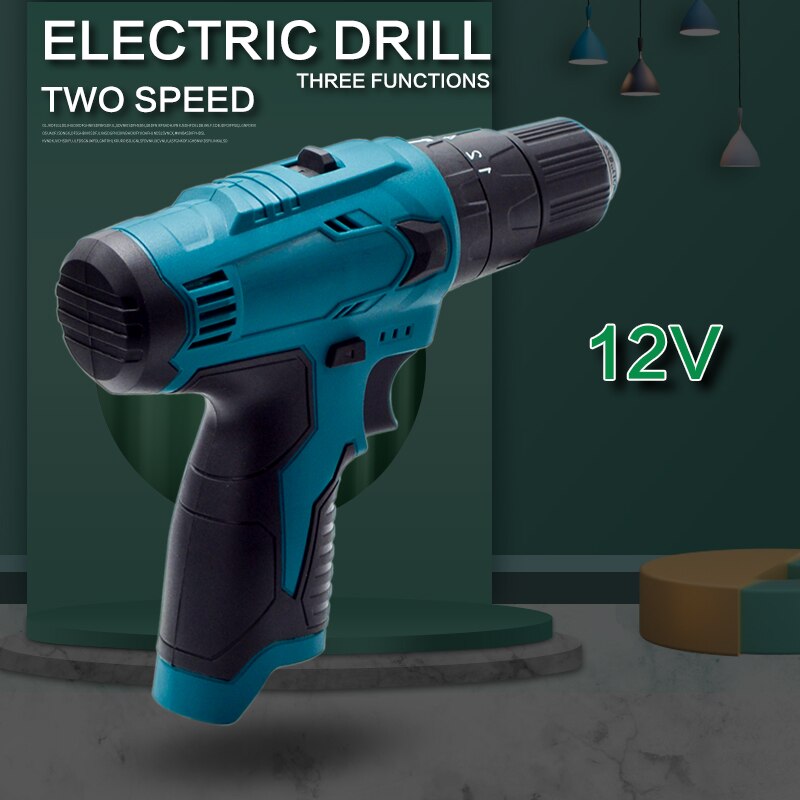 12V 32N.m 10mm Electric Cordless Drill Screwdriver Hole Electrical Screwdriver Hand Wrench Power Tool For Bosch 12V Battery