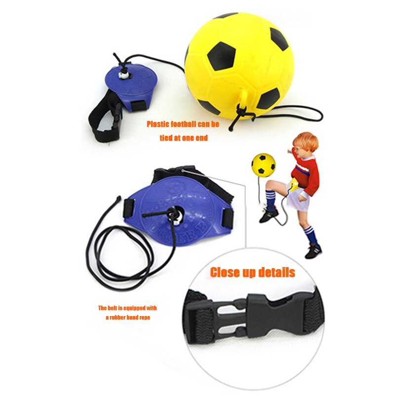 Voetbal Trainer Voetbal Praktijk Enkel Zelf-Studie Training Tool Voor Indoor Outdoor Game