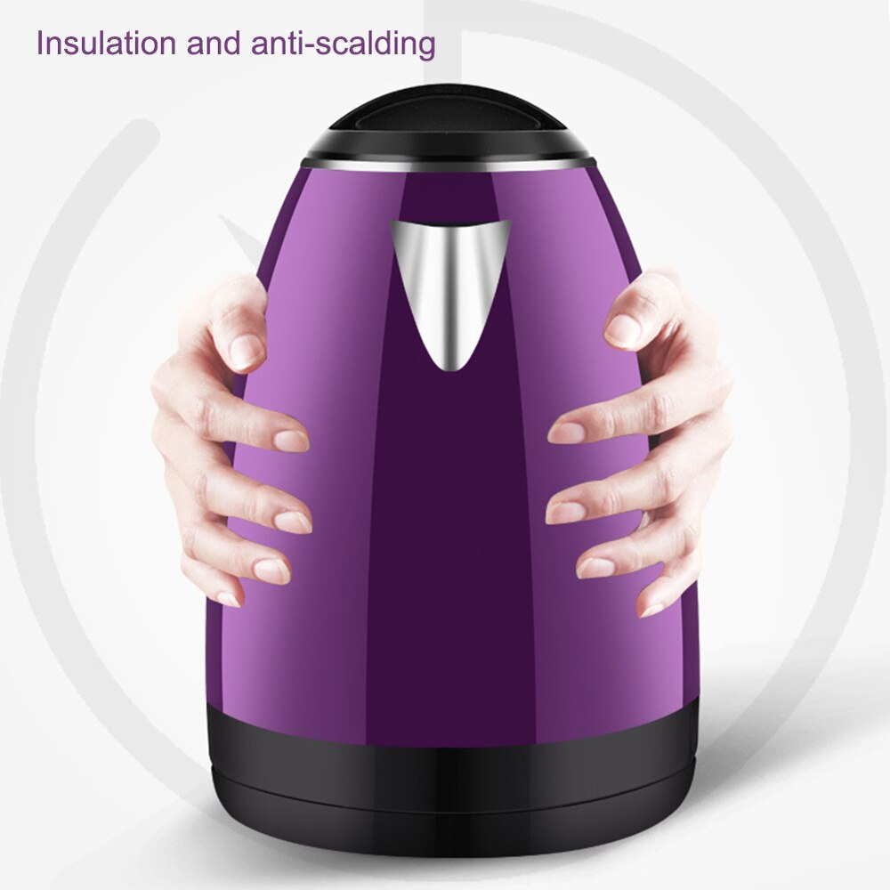 2L Electric Kettle Stainless Steel Electric Auto Cut Off Anti-dry Protection Kettle Home Electric Appliances