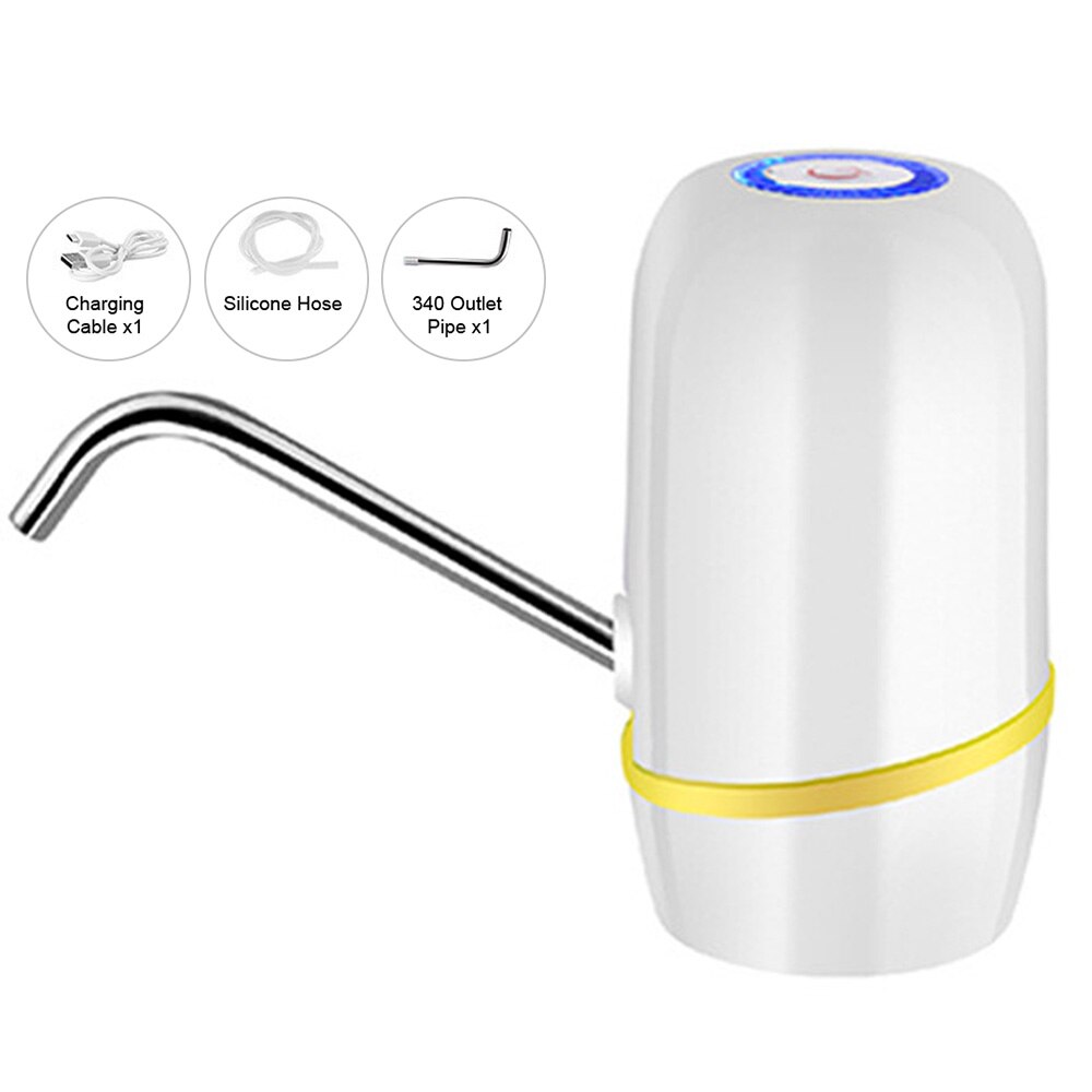 USB Wireless Smart Electric Water Pump Dispenser Bottle Portable Beverage Suction Automatic Suction Pump for Home Travel