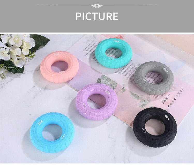 Handgrepp ring finger pow styrka arm underarm muskel tränare rehabilitering finger gripper gym tränare verktyg expander carpal